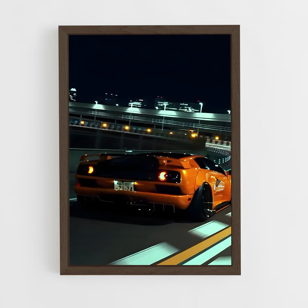 Poster Diablo Quand – affiche Lamborghini (vue 5)